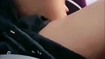 Sara showing her boobs, ass and fingering her pussy on tango live with face